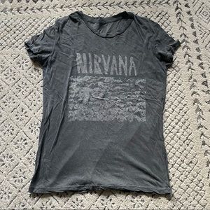 ❌SOLD❌ Brandy Melville JGalt Nirvana Graphic Tee